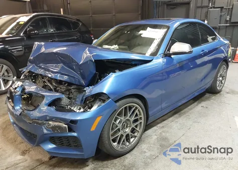 2015 BMW M235 из США, поврежденный, VIN WBA1J7C5XFV289480